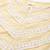 Women yellow & white ethnic motifs screen print cotton pastel kurta