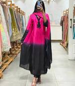 Pink color smart graceful kurta set for trendy girlie looks