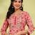Floral printed a-line calf-length kurta