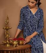 Bandhani printed kurta
