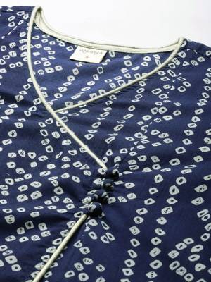 Bandhani printed kurta 2
