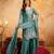 Blue color smart fendy fabric designer graceful partywear suit for trendy girlie looks