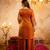 Orange color smart fendy fabric designer graceful partywear suit for trendy girlie looks