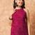 Bandhani printed cotton kurta