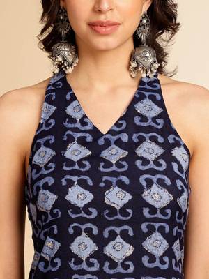 Geometric printed kurta 2