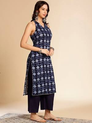 Geometric printed kurta 3