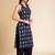 Geometric printed kurta