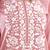 Floral embroidered round neck chikankari straight kurta