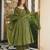 Mahendi color smart girlie cambric cotton fancy printed readymade suit