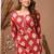 Women ethnic motifs printed thread work kurta