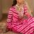 Leheriya embroidered straight kurta