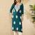 Floral embroidered straight republic day republic day kurta
