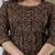 Ethnic motifs printed empire maternity pure cotton anarkali kurtas