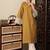 Pure cotton mandarin collar thread work straight jashn kurta