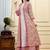 Women floral printed pure cotton panelled anarkali kurti