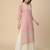 Women georgette lucknowi chikankari kurta
