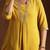 Women floral yoke embroidered floral kurta