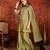 Green color beautiful ceremonial heavy embroidered ceremonial salwar kameez