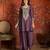 Purple color beautiful ceremonial heavy embroidered ceremonial salwar kameez