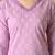 Floral printed v-neck straight kurta