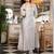 Women grey ethnic motifs printed daily a-line cotton kurta