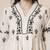 Women cotton flared lucknowi chikankari ethinic wear kurta