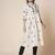 Women cotton flared lucknowi chikankari ethinic wear kurta