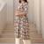Women floral printed floral maternity anarkali kurta