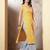 Women ethnic motifs printed festive cotton straight kurta
