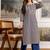 Women floral printed screen print daily pure cotton straight kurta