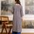 Women floral printed screen print daily pure cotton straight kurta