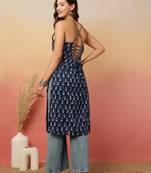 Women ethnic motifs printed kurta