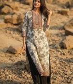 Women floral printed kurta
