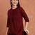 Women embroidered thread work kurta