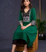 Women thread work kurta
