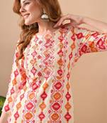 Women thread work kurta
