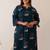 Women floral printed keyhole neck indie prints kurta