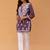 Women floral embroidered chikankari indie florals kurta