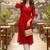Women embroidered thread work kurta