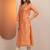 Women floral embroidered thread work chanderi silk kurta