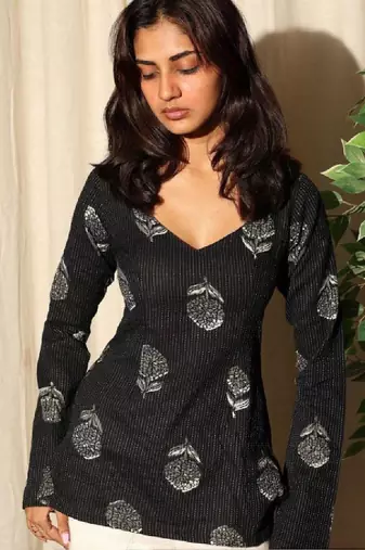 Women printed kurta