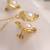 Pearl heart pendant necklace set with matching earrings for women