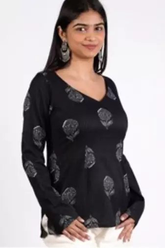 Women printed kurta
