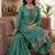 Rama muga cotton jamdani salwar suit dress material