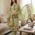 Pista muga cotton jamdani salwar suit dress material