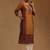 Women ethnic motifs printed sequinned kurta