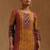 Women ethnic motifs printed sequinned kurta