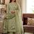 Pista muga cotton jamdani salwar suit dress material
