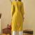 Women floral embroidered thread work floral kurta