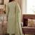 Pista muga cotton jamdani salwar suit dress material